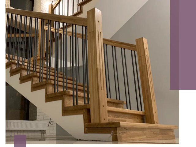 Реставрация деревянных и металлических лестниц в Белорецке