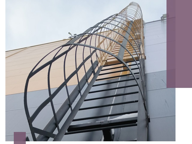 Изготовление и монтаж пожарных лестниц в Белорецке профессионально