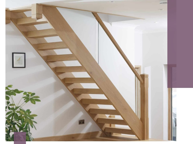 Изготовление деревянных лестниц под ключ в Белорецке для дома