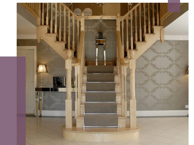 Монтаж деревянных лестниц в Белорецке от 7552 руб. 