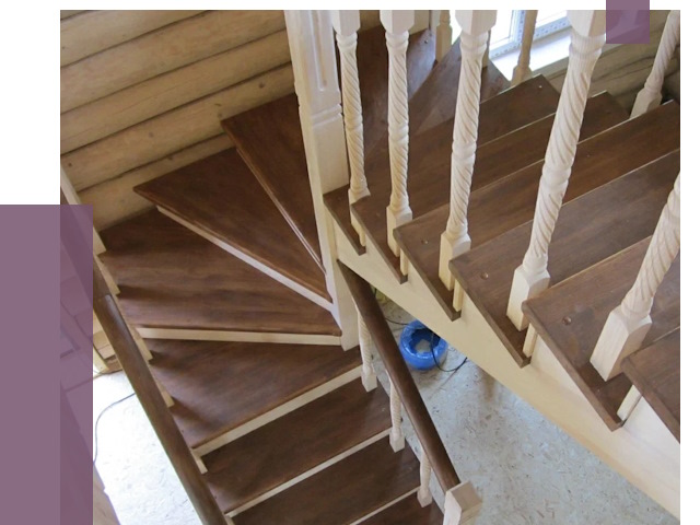 Реставрация деревянных лестниц в Белорецке от 4258 руб.