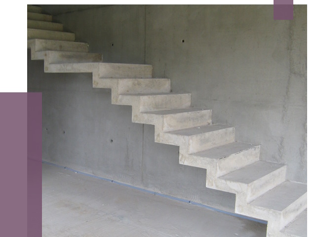 Бетонные лестницы в Белорецке от 18753 руб. под ключ | ПРОЛЁТ-Блр