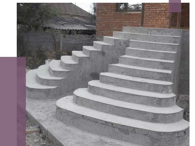 Монтаж бетонных лестниц в Белорецке от 4258 руб. 