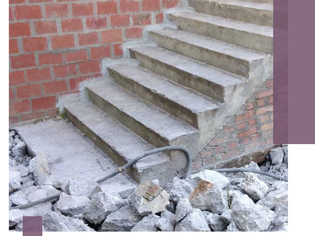 Демонтаж бетонных лестниц в Белорецке: быстро и безопасно