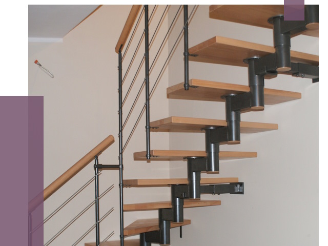 Изготовление модульных лестниц в Белорецке от 11404 руб. 