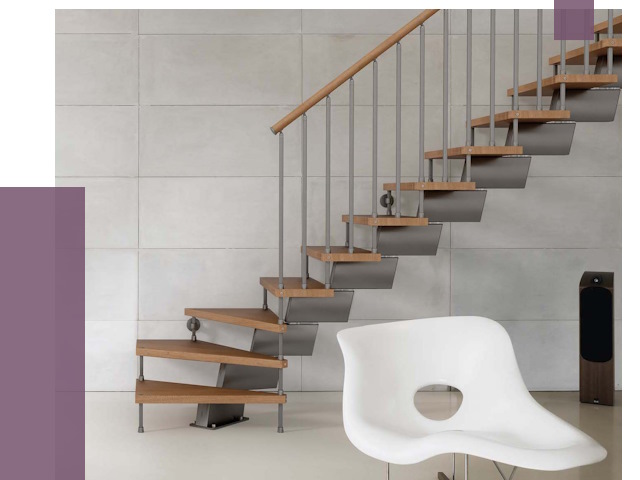 Монтаж модульных лестниц в Белорецке от 6285 руб. 