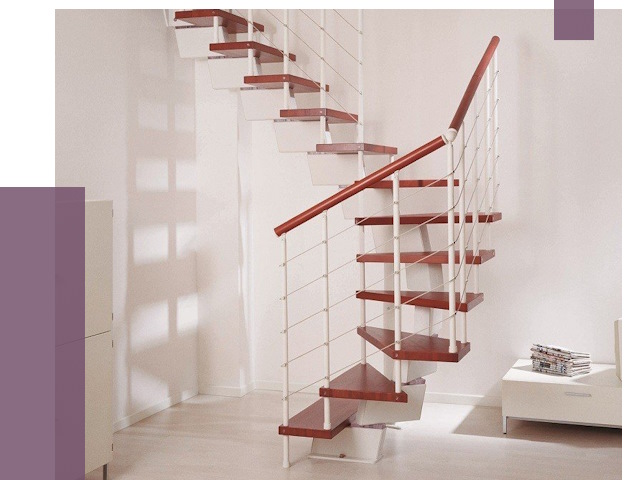 Изготовление лестниц на больцах в Белорецке от 9630 руб. | ПРОЛЁТ-Блр