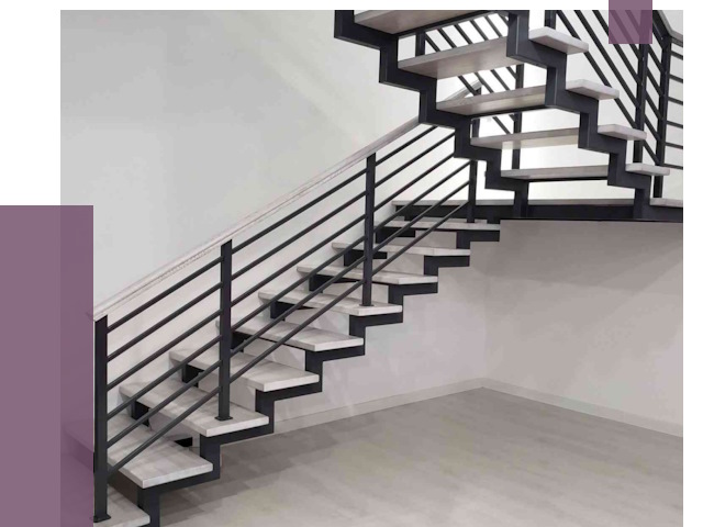 Лестницы на металлокаркасе под ключ в Белорецке от 12671 руб. | ПРОЛЁТ-Блр