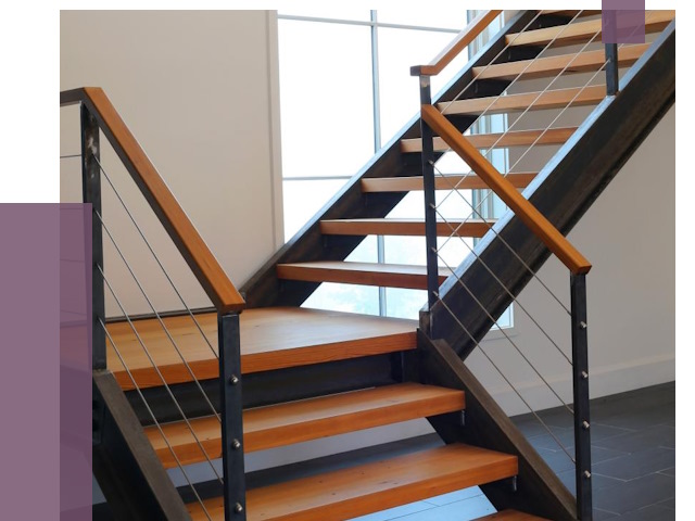 Изготовление лестниц на металлокаркасе в Белорецке от 18753 руб. | ПРОЛЁТ-Блр