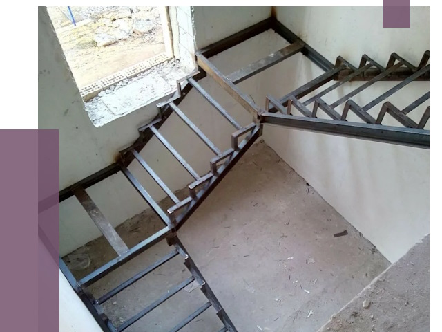 Монтаж лестниц на металлокаркасе в Белорецке от 12671 руб. — ПРОЛЁТ-Блр