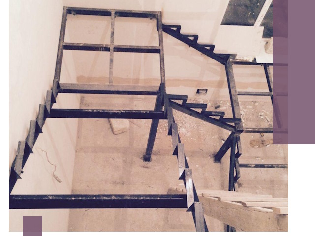 Монтаж лестниц на металлокаркасе в Белорецке быстро и качественно