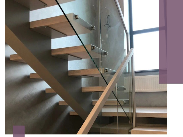 Изготовление лестниц на монокосоуре в Белорецке с монтажом и гарантией