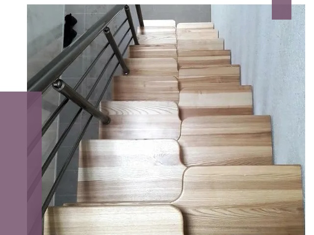 Лестницы гусиный шаг в Белорецке от 12925 руб. под ключ | ПРОЛЁТ-Блр