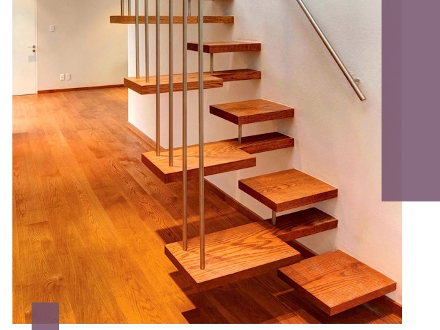 Лестницы «гусиный шаг» на заказ в Белорецке для узких пространств