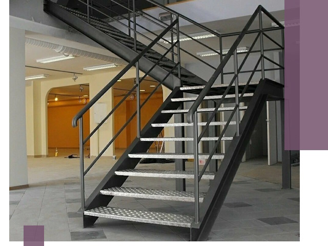 Лестницы для офиса в Белорецке: изготовление, монтаж, демонтаж