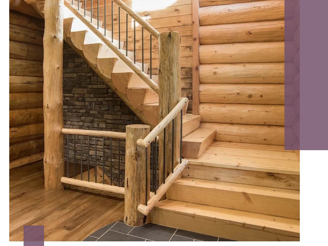 Лестницы в баню под заказ и профессиональный монтаж в Белорецке