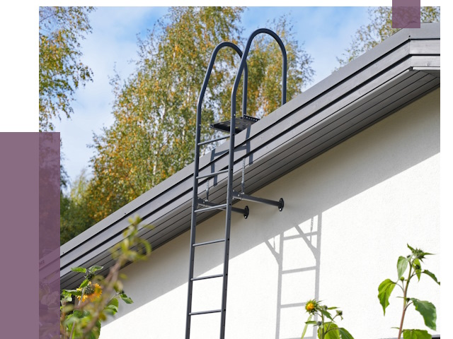 Лестницы на крышу в Белорецке от 18956 руб. — монтаж и монтаж ПРОЛЁТ-Блр