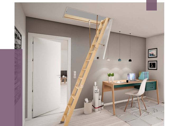 Чердачные лестницы в Белорецке — от 14445 руб. | ПРОЛЁТ-Блр