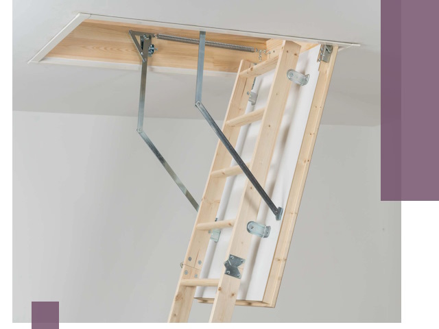 Установка чердачной лестницы под ключ в Белорецке