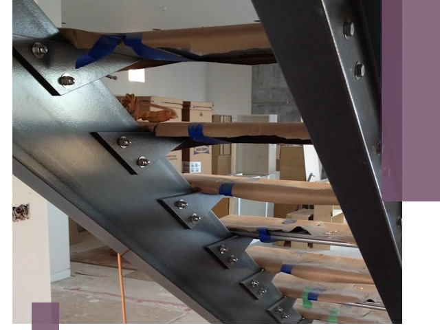 Усиление лестничных конструкций и усиление опор в Белорецке