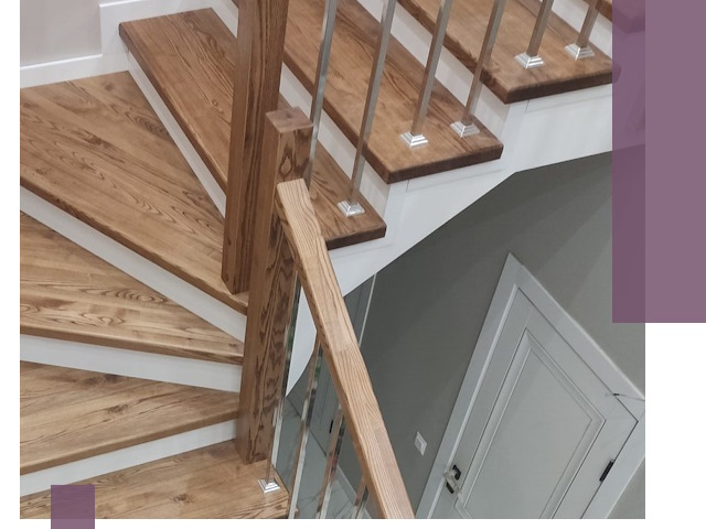 Обшивка металлических лестниц под ключ в Белорецке