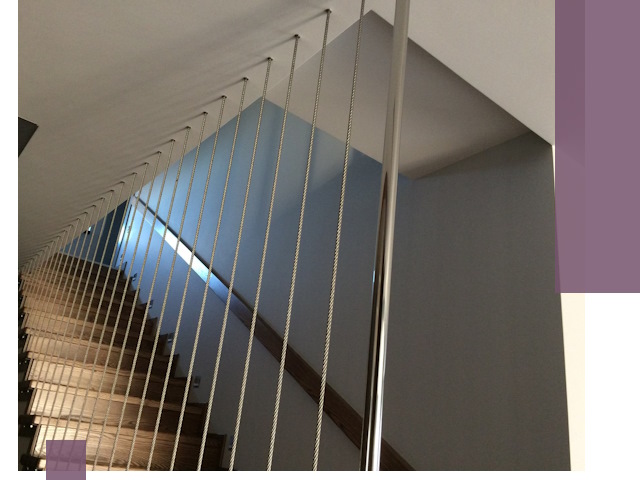 Тросовые перила под ключ в Белорецке — производство и монтаж