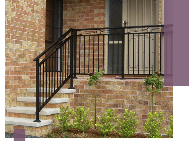 Уличные перила из металла под ключ в Белорецке