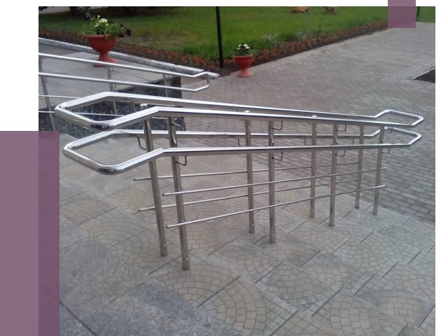 Перила для инвалидов в Белорецке от 7522 руб. под ключ | ПРОЛЁТ-Блр