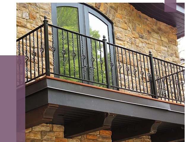 Балконные ограждения в Белорецке от 7958 руб. — купить | ПРОЛЁТ-Блр