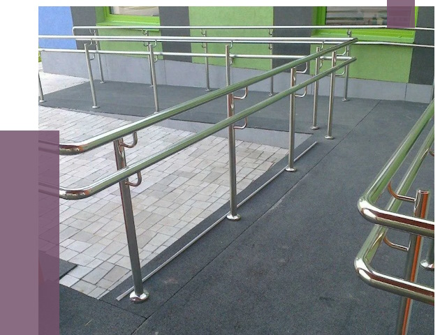 Ограждения пандусов в Белорецке от 4308 руб. монтаж | ПРОЛЁТ-Блр