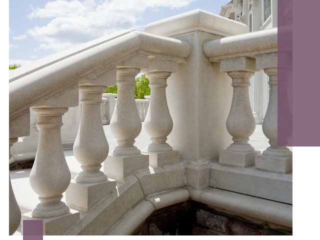 Балюстрады из металла и камня под ключ в Белорецке