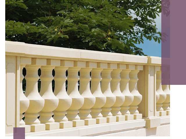 Установка балюстрады в Белорецке: изготовление и монтаж под ключ