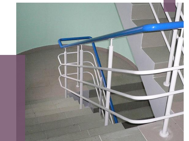 Перила в подъезде в Белорецке — установка и замена от 7349 руб. | ПРОЛЁТ-Блр