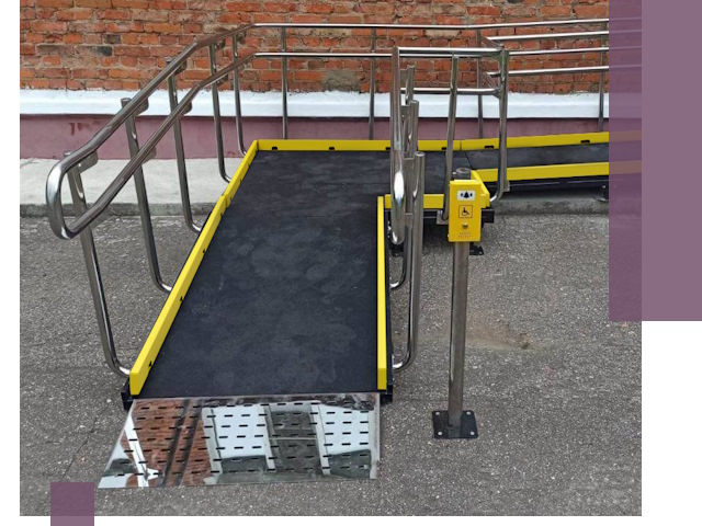 Изготовление наклонных пандусов для инвалидов в Белорецке