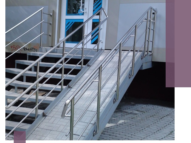 Пандус на крыльцо под ключ в Белорецке: монтаж и изготовление