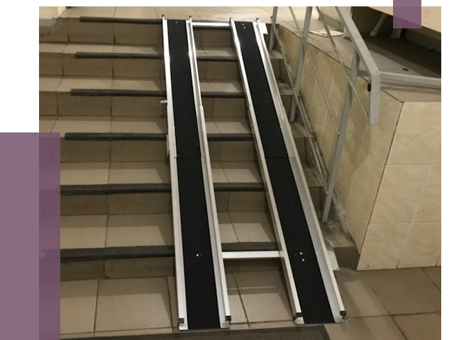 Установка пандуса в подъезд в Белорецке от 7907 руб. под ключ | ПРОЛЁТ-Блр