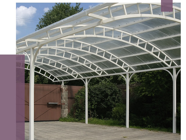 Изготовление навесов в Белорецке от 14699 руб. за м² — ПРОЛЁТ-Блр