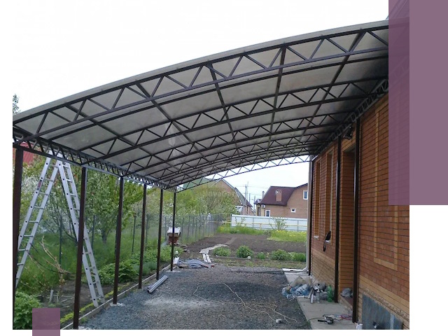 Профессиональный монтаж навесов под ключ в Белорецке