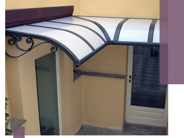 Монтаж козырьков любой сложности в Белорецке под ключ