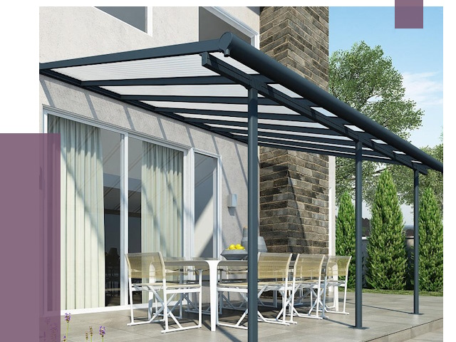 Навесы пристенные в Белорецке от 9022 руб. — монтаж и установка | ПРОЛЁТ-Блр