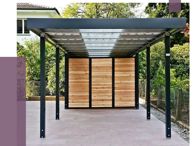 Отдельно стоящие навесы во дворе в Белорецке от 79575 руб. | ПРОЛЁТ-Блр