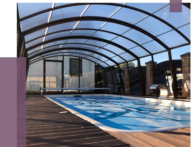 Навесы для бассейна в Белорецке от 16625 руб. под ключ | ПРОЛЁТ-Блр