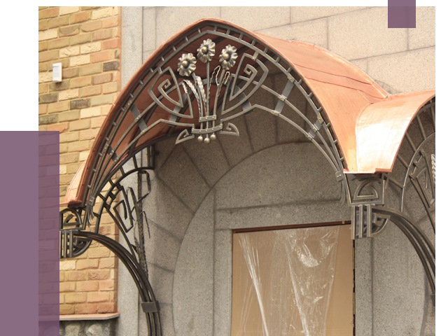 Арочные козырьки в Белорецке от 14445 руб. 