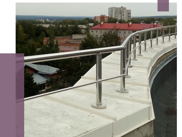 Парапеты и ограждения кровли в Белорецке от 4916 руб. 