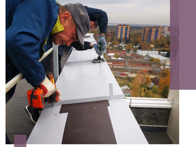 Монтаж парапетов в Белорецке — установка прочных металлических ограждений