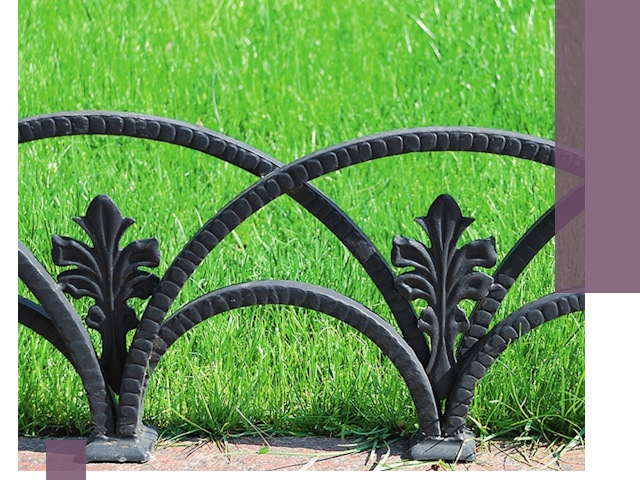 Декоративные металлические бордюры под ключ в Белорецке