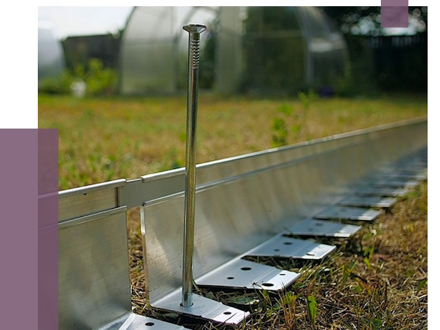 Металлические бордюры для газона в Белорецке от 4258 руб. | ПРОЛЁТ-Блр