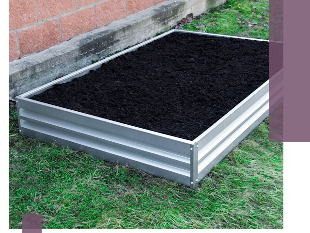 Металлические бордюры для грядок в Белорецке: прочность и аккуратность