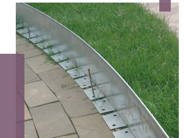 Металлические бордюры для тротуаров в Белорецке от 8616 руб.