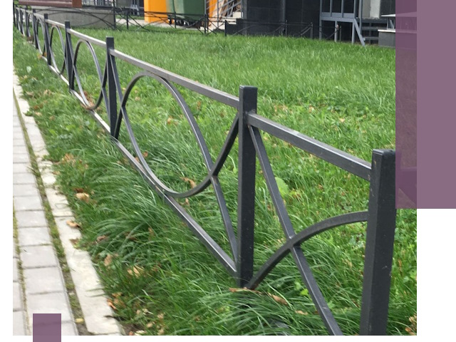 Газонные ограждения из металла в Белорецке — монтаж и продажа